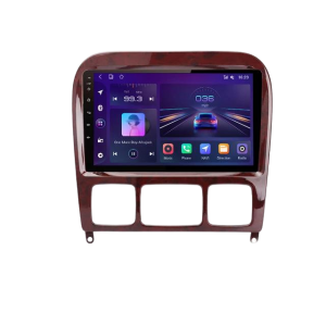 Mercedes-Benz S-Class W220 bilradio med CarPlay og Android