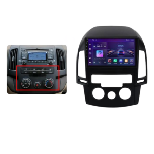 Hyundai i30 2006-2011 bilradio med CarPlay & Android Auto