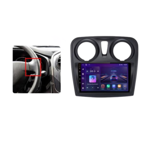 Renault Logan 2/Sandero bilradio med CarPlay | 2014-2019