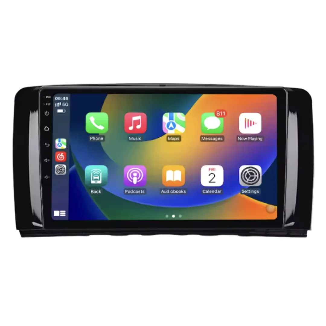 Mercedes-Benz R-Klasse W251 2005–2013 - 9_ Bilradio m. Apple CarPlay Og Android Auto