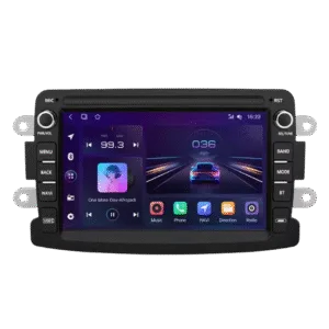 Dacia / Renault Duster, Sandero, Captur, Xray, Logan II, Symbol, Dokker (2012–2020) - 7" bilradio m. Apple CarPlay og Android Auto