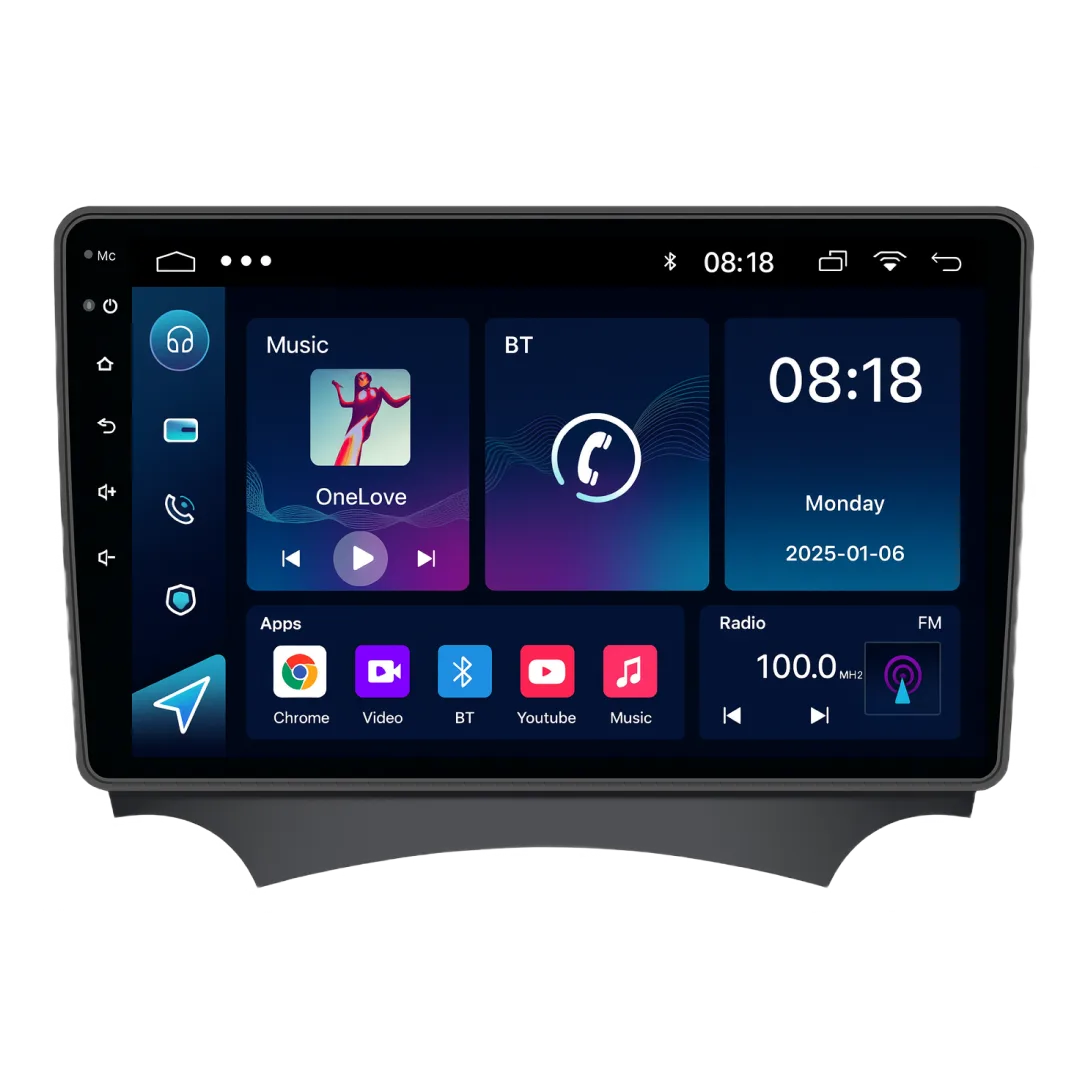 Ford KA 2008 2012 - 9_ Bilradio m. Apple CarPlay Og Android Auto