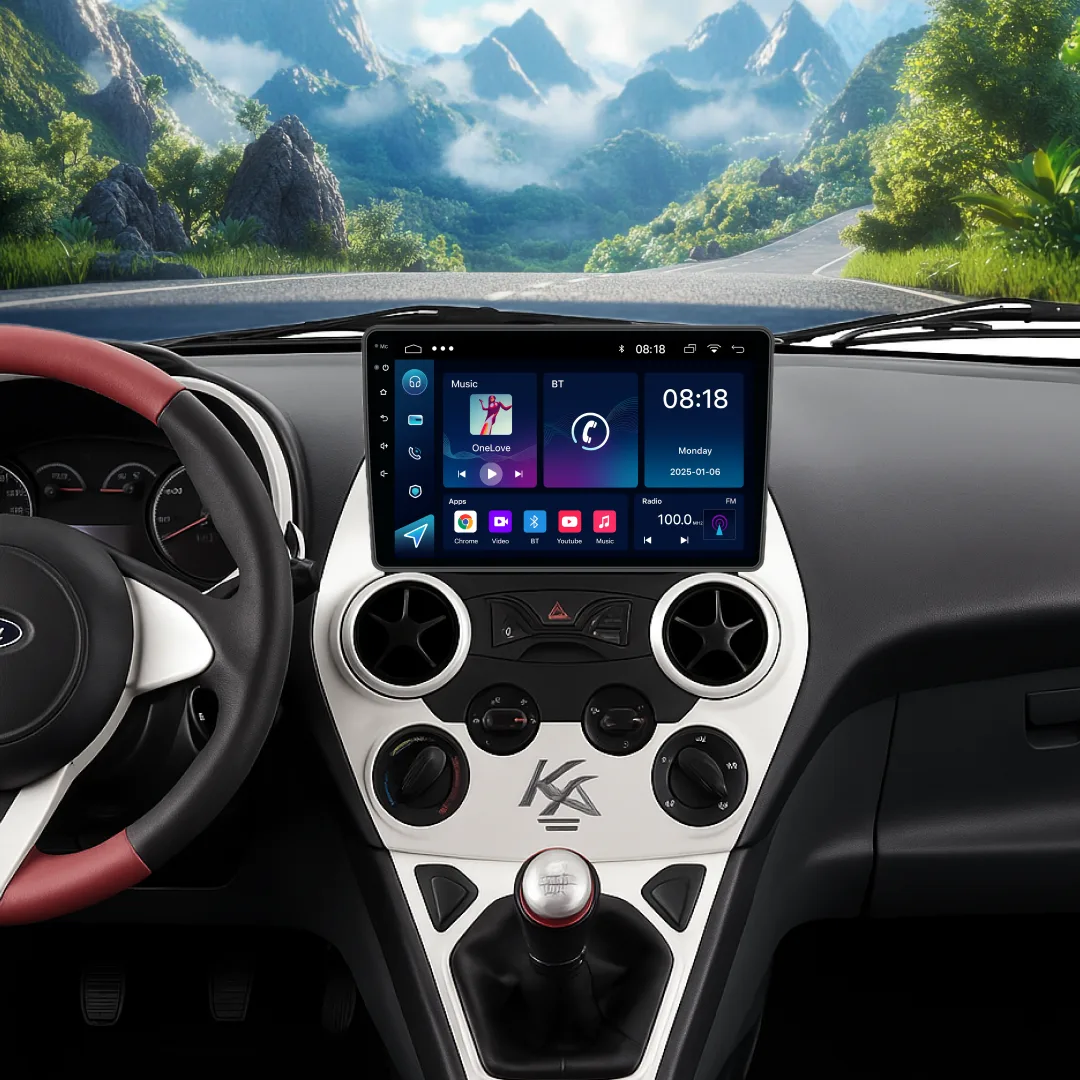 Ford KA 2008 2012 – 9_ Bilradio m. Apple CarPlay Og Android Auto2