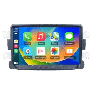 Dacia / Renault Duster, Sandero, Logan, Dokker (2010–2012) - 8" bilradio m. Apple CarPlay og Android Auto