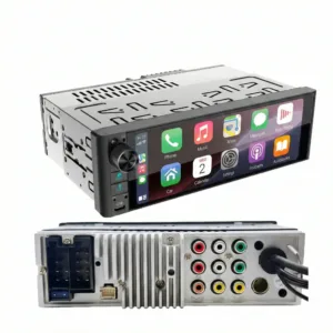1-Din radio med skjerm Apple CarPlay/Android Auto