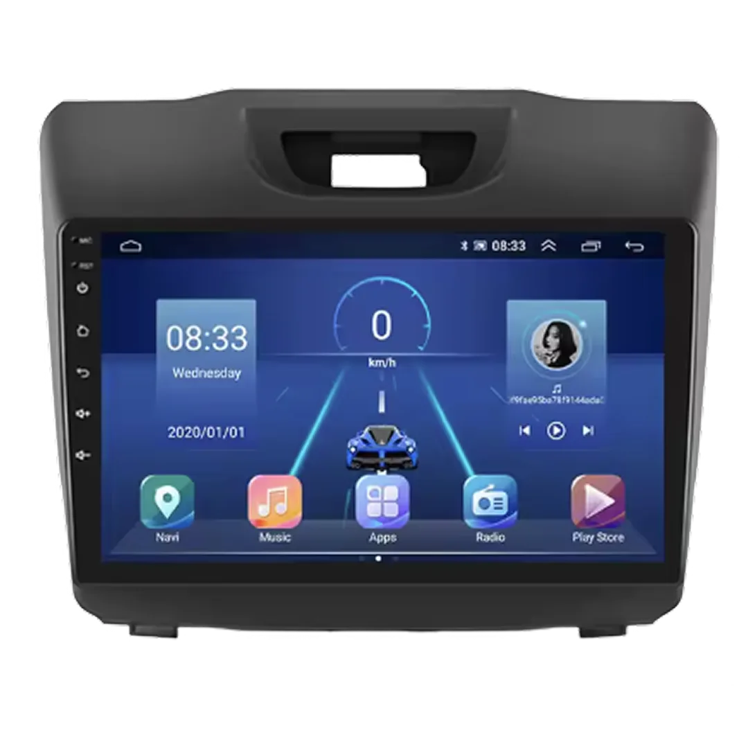 MU-X 2015–2018 – 9_ Bilradio m. Apple CarPlay og Android Auto2