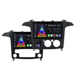 Ford S-Max bilradio 2007-2014 med touchskjerm, navigasjon og CarPlay