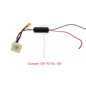 Aygo/C1/108 Originalt ryggekamera-adapter