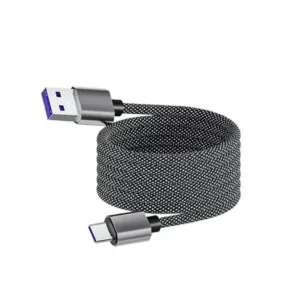 65W USB-C Magnetisk Ladekabel med Hurtiglading