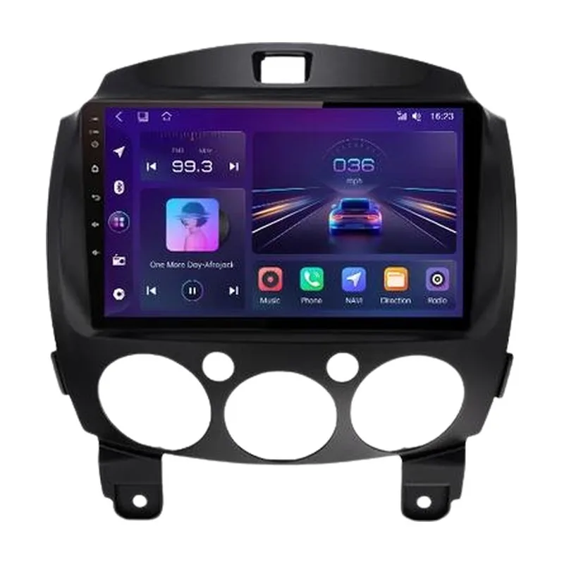 Mazda 2 bilradio 2007-2014 med CarPlay & Android Auto Mazda 2 bilradio 2007-2014 med CarPlay & Android Auto