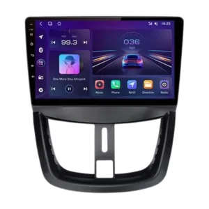 Peugeot 206+ & 206CC bilradio med CarPlay 2006–2015