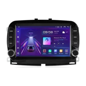 Fiat 500 2016–2019 bilradio med CarPlay & Android Auto