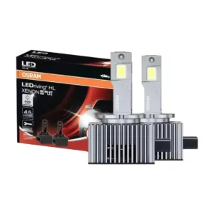 D1S/D3S LED-frontlyspærer – 6000K, CANbus, Xenon-erstatning (OSRAM-style)
