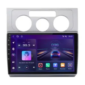 VW Touran 1 bilradio med CarPlay & Android Auto 2003–10
