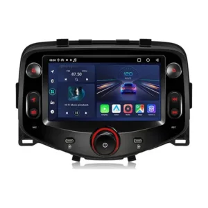 CarPlay-radio til Peugeot 108, C1 & Aygo 2014-2021